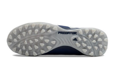 Adidas Predator 24 Elite TF Low-Tops Football Shoes - Silver/Blue/Red