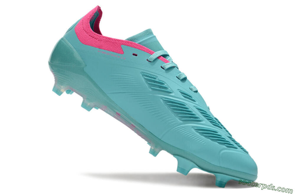Adidas Predator Accuracy FG Low-Tops Football Boots - Jade/Pink/Purple 4