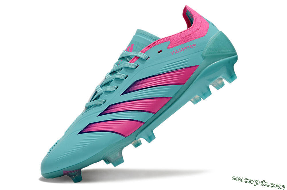 Adidas Predator Accuracy FG Low-Tops Football Boots - Jade/Pink/Purple 5