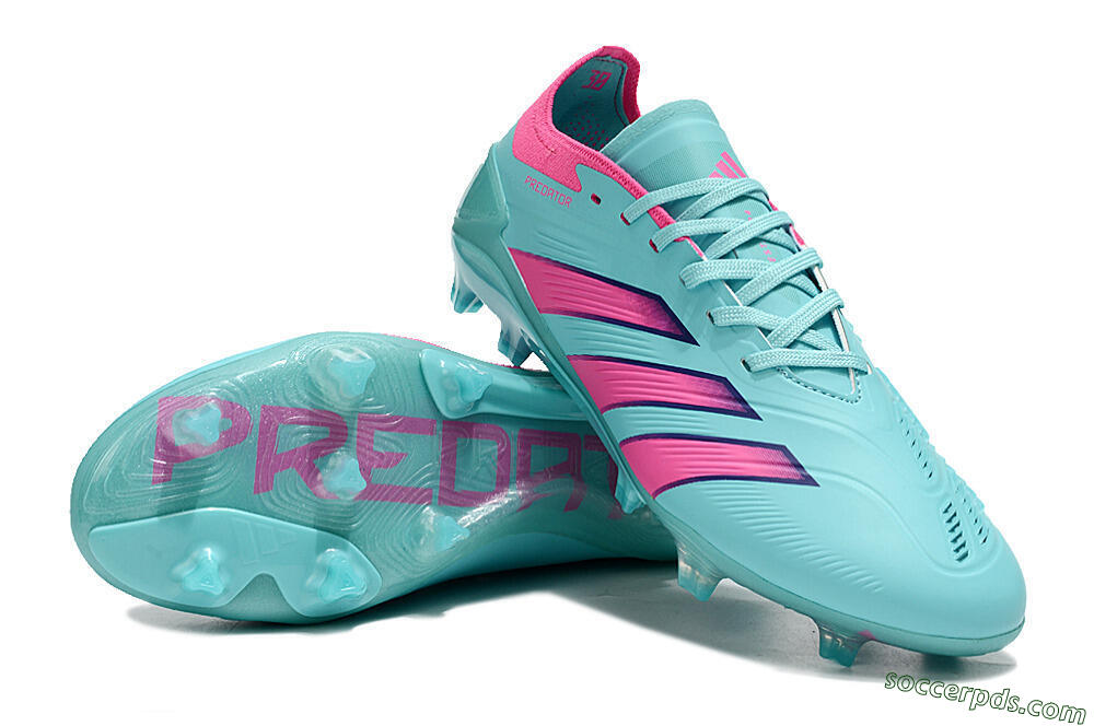 Adidas Predator Accuracy FG Low-Tops Football Boots - Jade/Pink/Purple 3