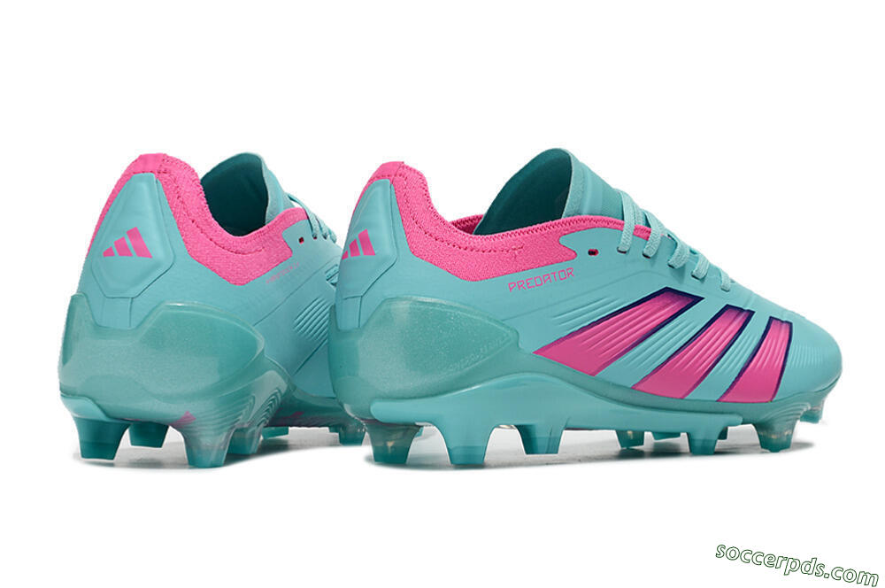Adidas Predator Accuracy FG Low-Tops Football Boots - Jade/Pink/Purple 6