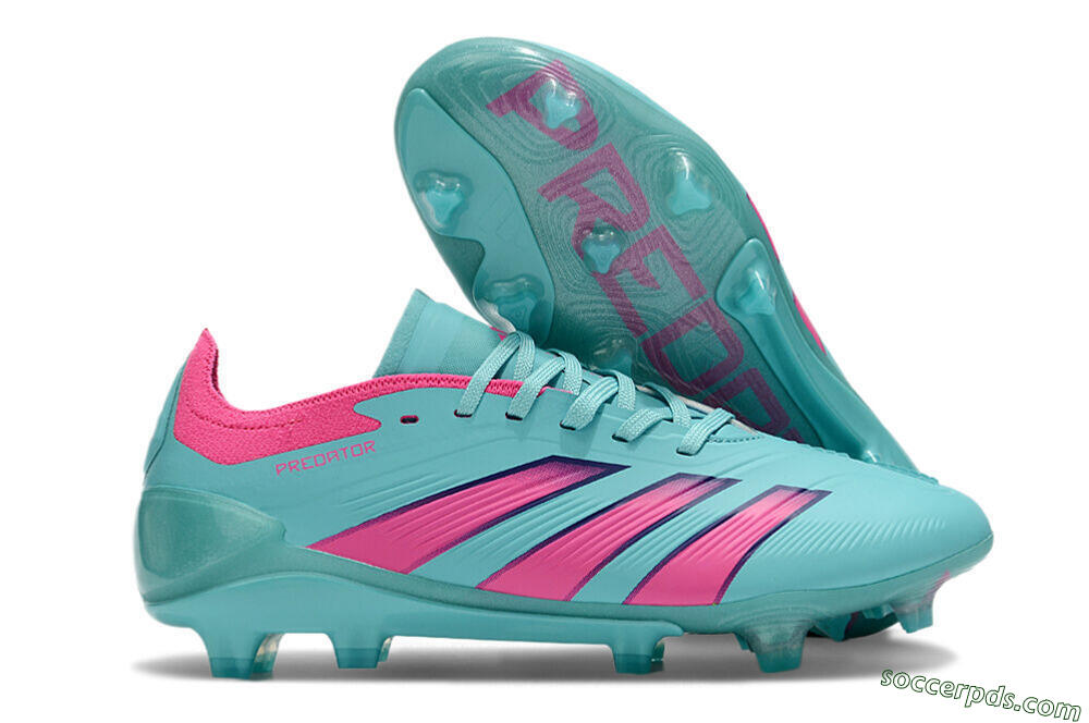 Adidas Predator Accuracy FG Low-Tops Football Boots - Jade/Pink/Purple 1