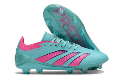 Adidas Predator Accuracy FG Low-Tops Football Boots - Jade/Pink/Purple