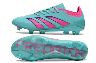 Adidas Predator Accuracy FG Low-Tops Football Boots - Jade/Pink/Purple
