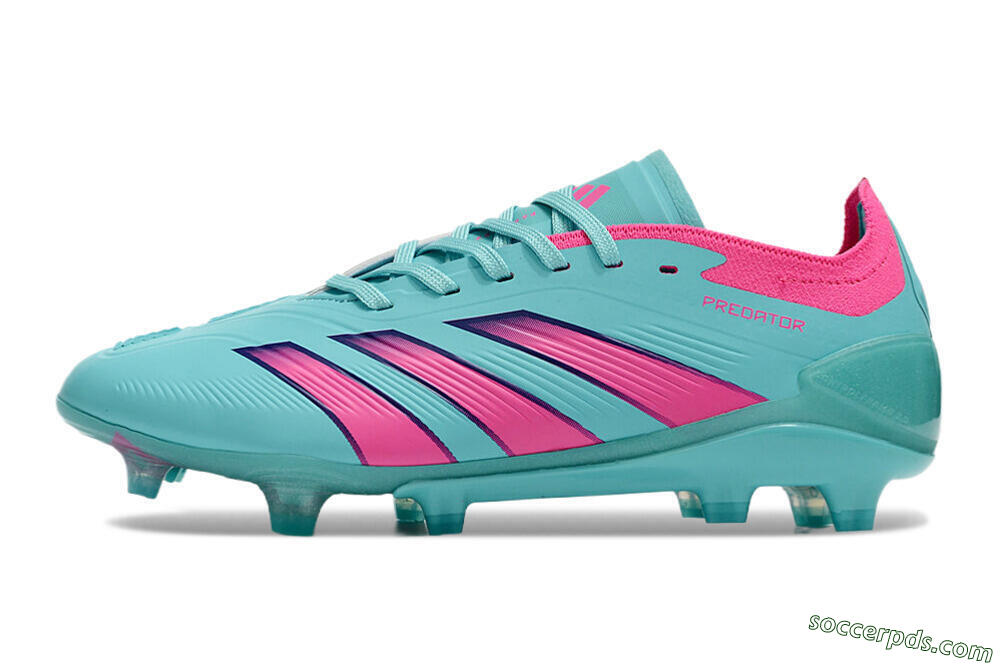 Adidas Predator Accuracy FG Low-Tops Football Boots - Jade/Pink/Purple 2