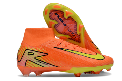 Nike Air Zoom Mercurial Superfly 10 Elite FG High-Tops Football Boots - Red/Yellow/Black