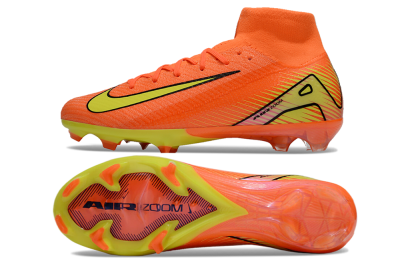Nike Air Zoom Mercurial Superfly 10 Elite FG High-Tops Football Boots - Red/Yellow/Black