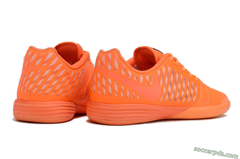 Nike Lunar Gato 2 IC Low-Tops Football Shoes - Red/Black 6