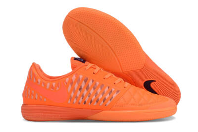 Nike Lunar Gato 2 IC Low-Tops Football Shoes - Red/Black
