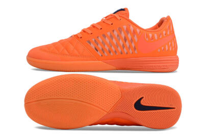 Nike Lunar Gato 2 IC Low-Tops Football Shoes - Red/Black