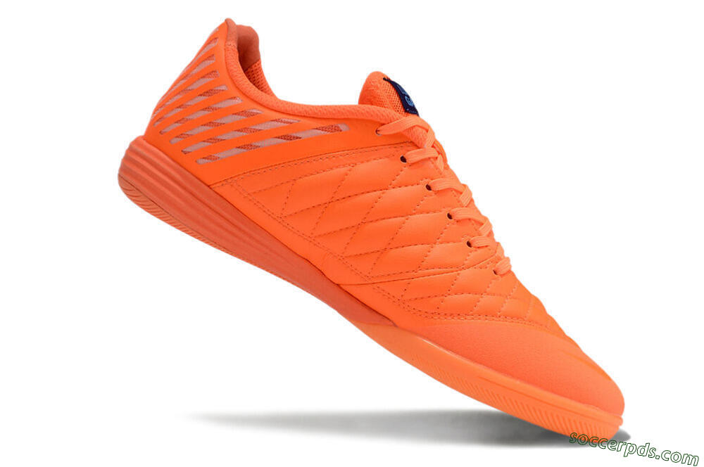 Nike Lunar Gato 2 IC Low-Tops Football Shoes - Red/Black 4
