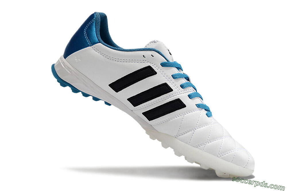 Adidas AdiPure 11Pro X PD25 Trx TF Low-Tops Football Shoes - White/Black/Blue 4