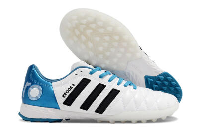 Adidas AdiPure 11Pro X PD25 Trx TF Low-Tops Football Shoes - White/Black/Blue