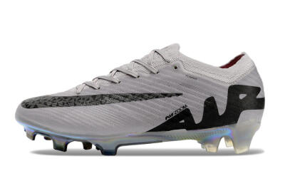Nike Air Zoom Mercurial Vapor 15 Elite FG Low-Tops Football Boots - Grey/Black/Gold