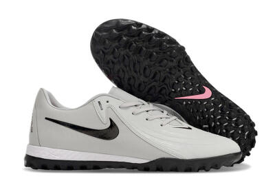 Nike Phantom GX 2 Acad LV8 TF Low-Tops Football Shoes - Grey/Black/White