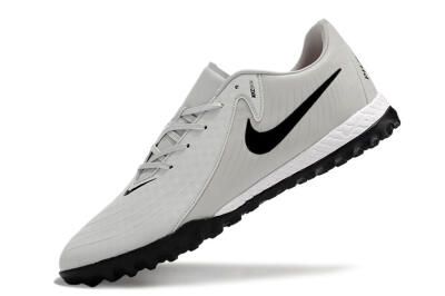 Nike Phantom GX 2 Acad LV8 TF Low-Tops Football Shoes - Grey/Black/White
