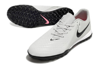 Nike Phantom GX 2 Acad LV8 TF Low-Tops Football Shoes - Grey/Black/White