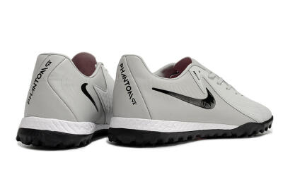 Nike Phantom GX 2 Acad LV8 TF Low-Tops Football Shoes - Grey/Black/White