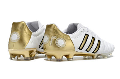 Adidas AdiPure 11Pro X PD25 Trx FG Low-Tops Football Boots - White/Gold/Black