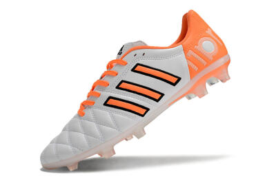 Adidas AdiPure 11Pro X PD25 Trx FG Low-Tops Football Boots - White/Orange/Black