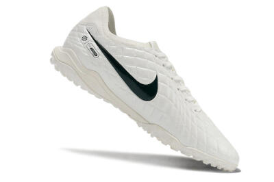 Nike Tiempo Legend 10 Pro TF Low-Tops Football Shoes - White/Green