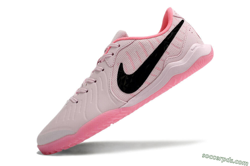 Nike Tiempo Legend 10 Academy IC Low-Tops Football Shoes - Pink/Black 5
