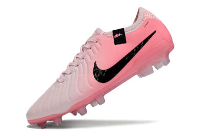 Nike Tiempo Legend 10 Elite FG Low-Tops Football Boots - Pink/Black