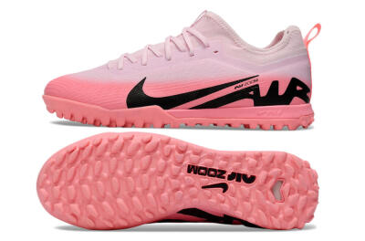 Nike Air Zoom Mercurial Vapor 15 Pro TF Low-Tops Football Shoes - Pink/Black