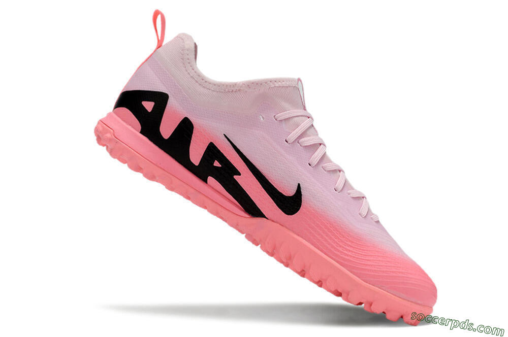 Nike Air Zoom Mercurial Vapor 15 Pro TF Low-Tops Football Shoes - Pink/Black 4