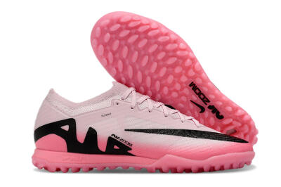 Nike Air Zoom Mercurial Vapor 15 Elite TF Low-Tops Football Shoes - Pink/Black