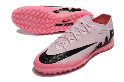 Nike Air Zoom Mercurial Vapor 15 Elite TF Low-Tops Football Shoes - Pink/Black