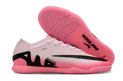Nike Air Zoom Mercurial Vapor 15 Elite IC Low-Tops Football Shoes - Pink/Black