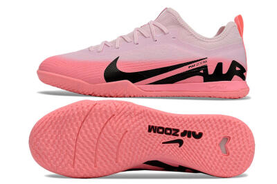 Nike Air Zoom Mercurial Vapor 15 Pro IC Low-Tops Football Shoes - Pink/Black