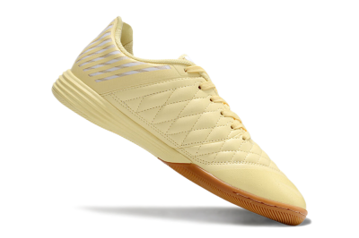 Nike Lunar Gato 2 IC Low-Tops Football Shoes - Yellow/White/Brown