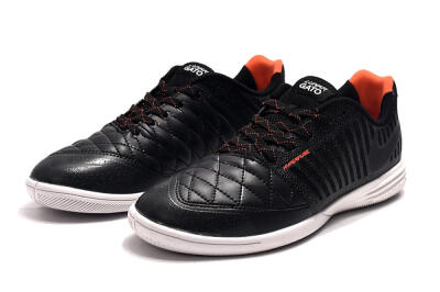 Nike Lunar Gato 2 IC Low-Tops Football Shoes - Black/Red/White