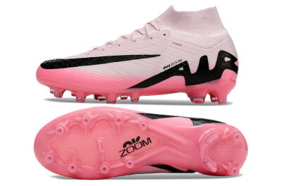 Nike Air Zoom Mercurial Superfly 9 Elite FG High-Tops Football Boots - Pink/Black