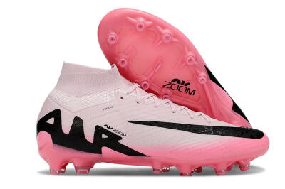 Nike Air Zoom Mercurial Superfly 9 Elite FG High-Tops Football Boots - Pink/Black
