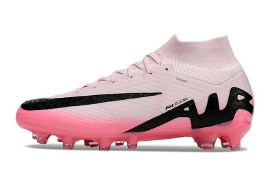 Nike Air Zoom Mercurial Superfly 9 Elite FG High-Tops Football Boots - Pink/Black