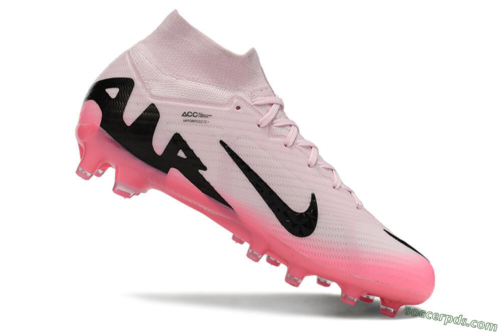 Nike Air Zoom Mercurial Superfly 9 Elite FG High-Tops Football Boots - Pink/Black 4