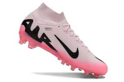 Nike Air Zoom Mercurial Superfly 9 Elite FG High-Tops Football Boots - Pink/Black