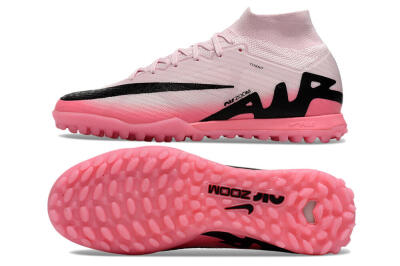 Nike Air Zoom Mercurial Superfly 9 Elite TF High-Tops Football Boots - Pink/Pink/Black
