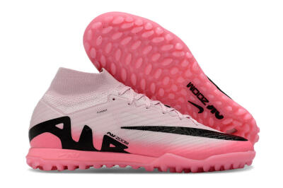 Nike Air Zoom Mercurial Superfly 9 Elite TF High-Tops Football Boots - Pink/Pink/Black
