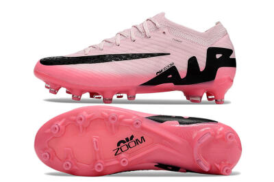 Nike Air Zoom Mercurial Vapor 15 Elite FG Low-Tops Football Boots - Pink/Black