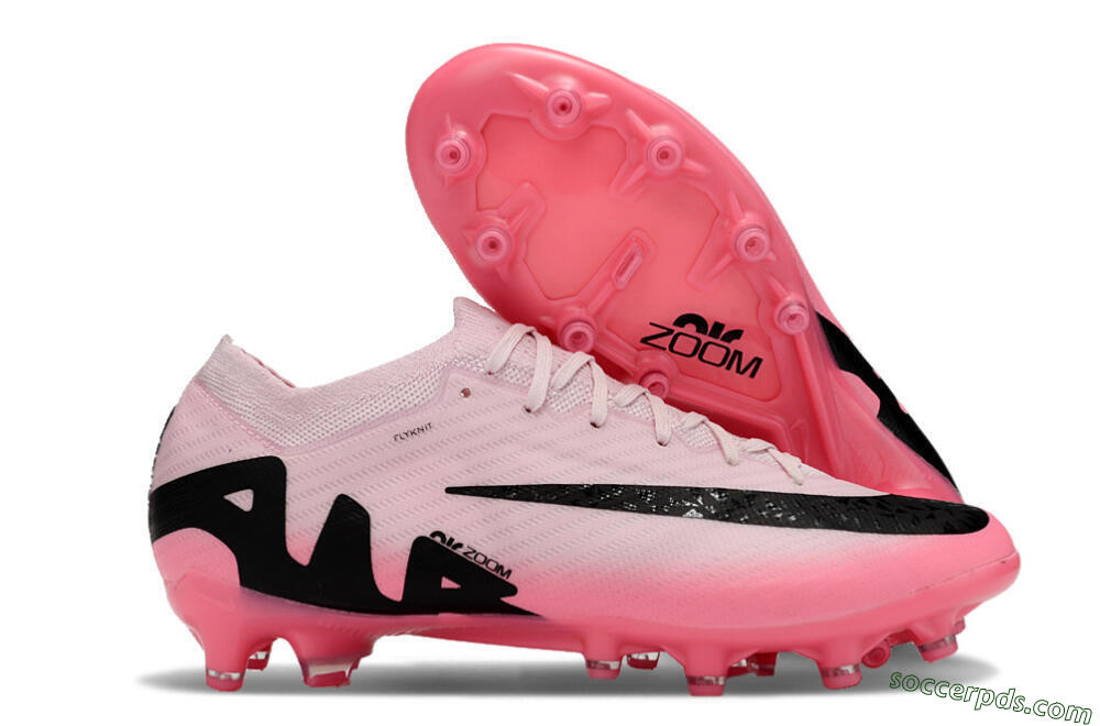 Nike Air Zoom Mercurial Vapor 15 Elite FG Low-Tops Football Boots - Pink/Black 1