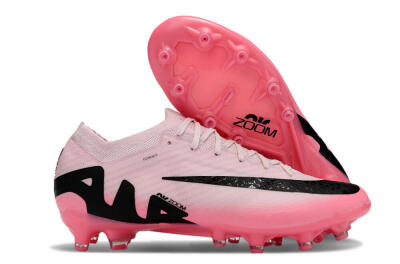 Nike Air Zoom Mercurial Vapor 15 Elite FG Low-Tops Football Boots - Pink/Black