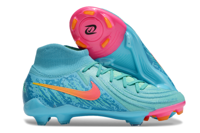 Nike Phantom Luna Elite FG High-Tops Football Boots - Jade/Blue/Orange