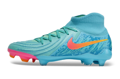 Nike Phantom Luna Elite FG High-Tops Football Boots - Jade/Blue/Orange