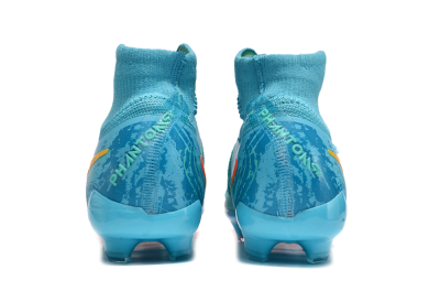 Nike Phantom Luna Elite FG High-Tops Football Boots - Jade/Blue/Orange