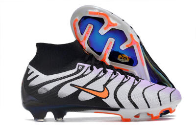Nike Air Zoom Mercurial Superfly 9 Elite FG High-Tops Football Boots - Purple/Black/Orange