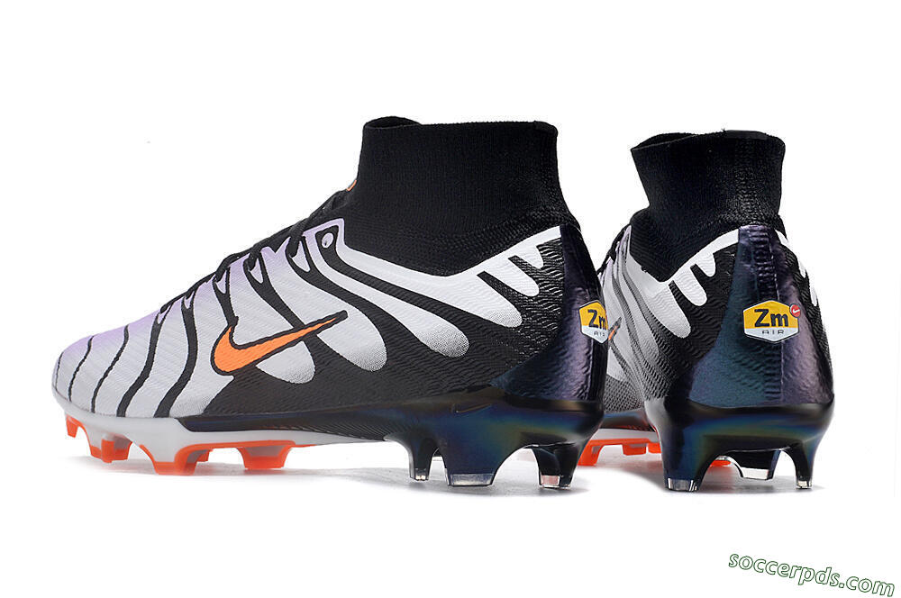 Nike Air Zoom Mercurial Superfly 9 Elite FG High-Tops Football Boots - Purple/Black/Orange 5